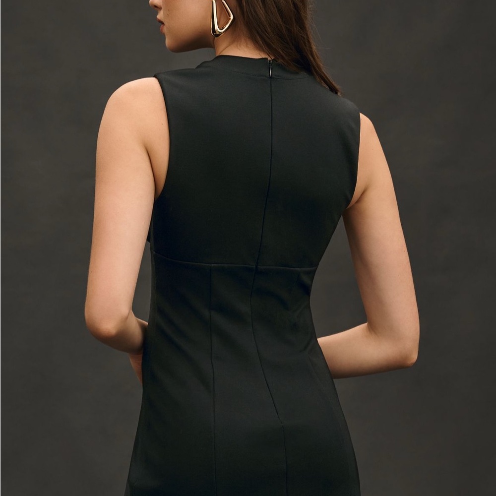 Anthropologie Maeve structured cutout slim mini dress size M - Picture 8 of 15